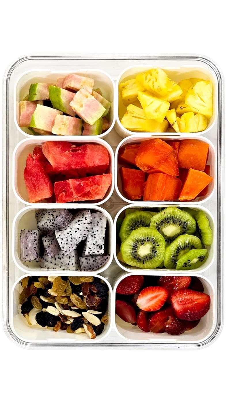 The Royal Reserve fruit box – 1 Seasonal + 4 Normal + 2 Exotic + 1 Dry Fruit