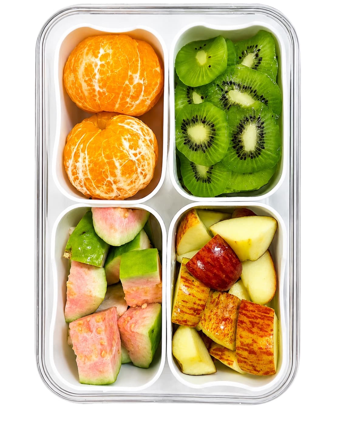 Sugar Care fruit box – Apple, Guava, Kiwi, Mandarin Orange